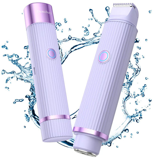 Double Head 2-in-1  Shaver Smooth & Painles Face & Body Shaving