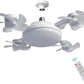 F4 LED Fan Light Multifunctional Rechargeable Fan Lamp for Home